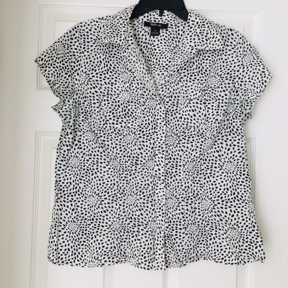 Polka Dot Blouse